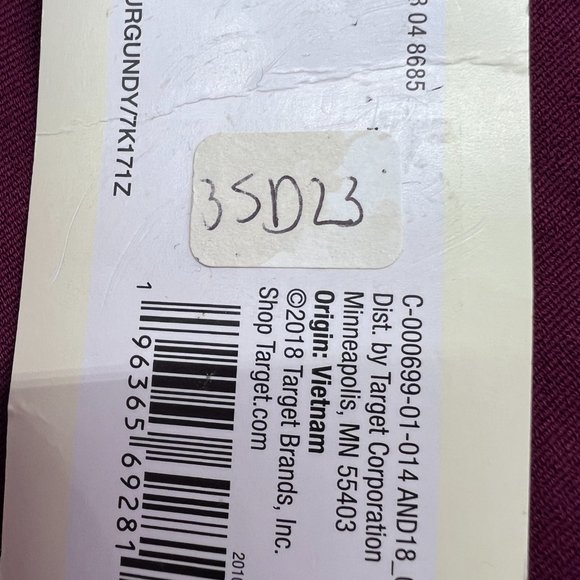 A New Day Women's High-Rise Slim Fit Bi-Stretch Ankle Pants Purple Size 4 NWT - Picture 5 of 7